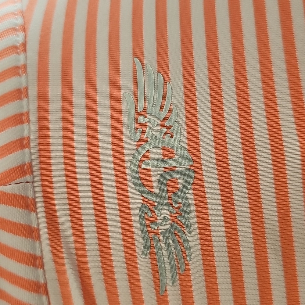 Straight Down Striped Quarter-Zip Pullover Top, G… - image 7